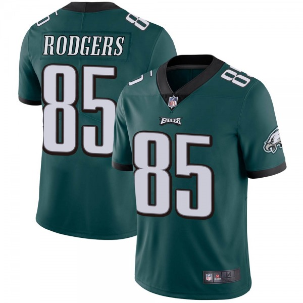 Men's Philadelphia Eagles #85 Richard Rodgers Green Vapor Untouchable Limited Stitched Jersey